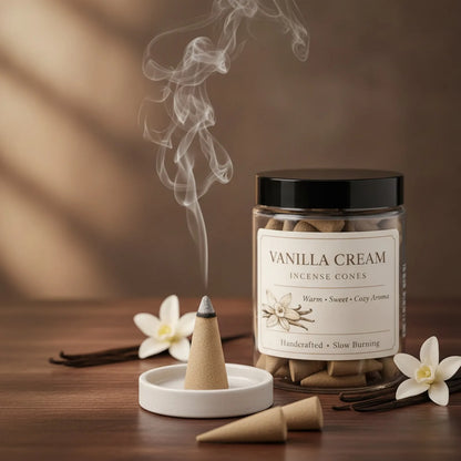 Encens Vanille-Beurre : Ambiance Chaleureuse et Apaisante