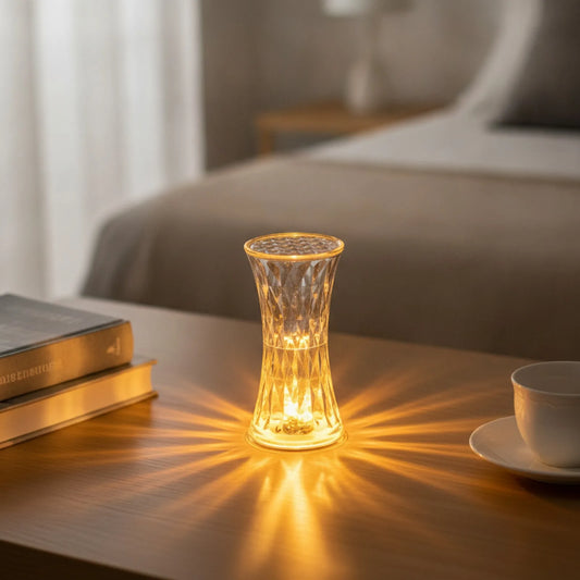 Lampe Cristal LED Ambiance Douce