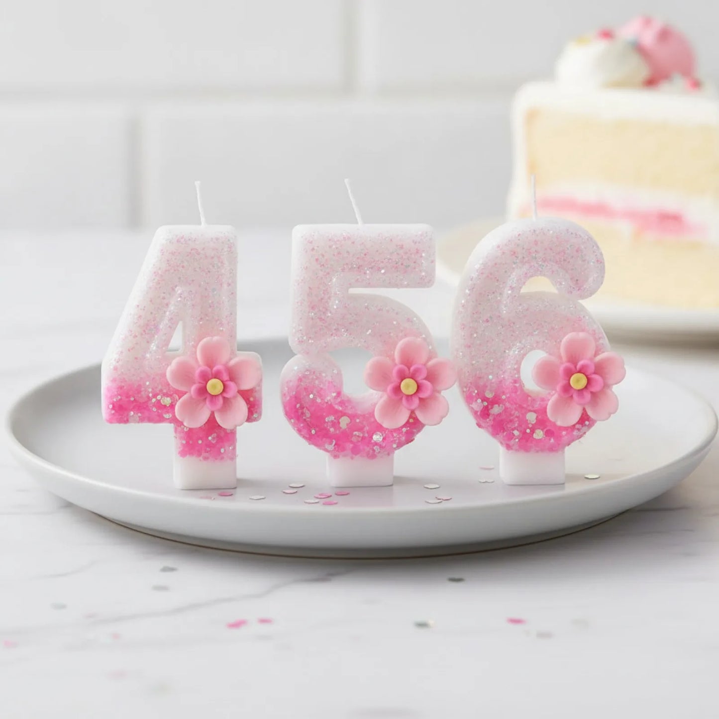 Bougies d'Anniversaire Créatives et Modernes