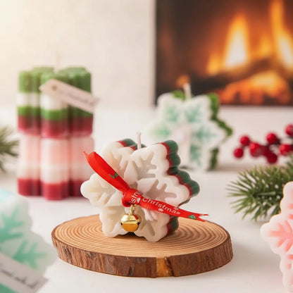 Bougie Aromatique Festive Hivernale