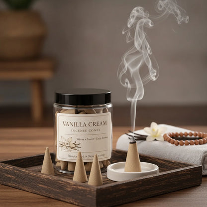 Encens Vanille-Beurre : Ambiance Chaleureuse et Apaisante