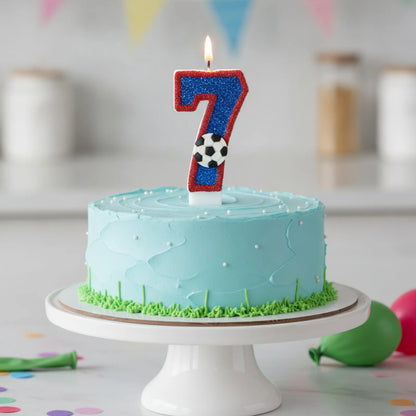Bougie Ballon de Football MINISO pour Anniversaire
