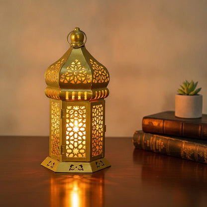 Lanterne Marocaine en Fer Forgé - Ambiance Orientale