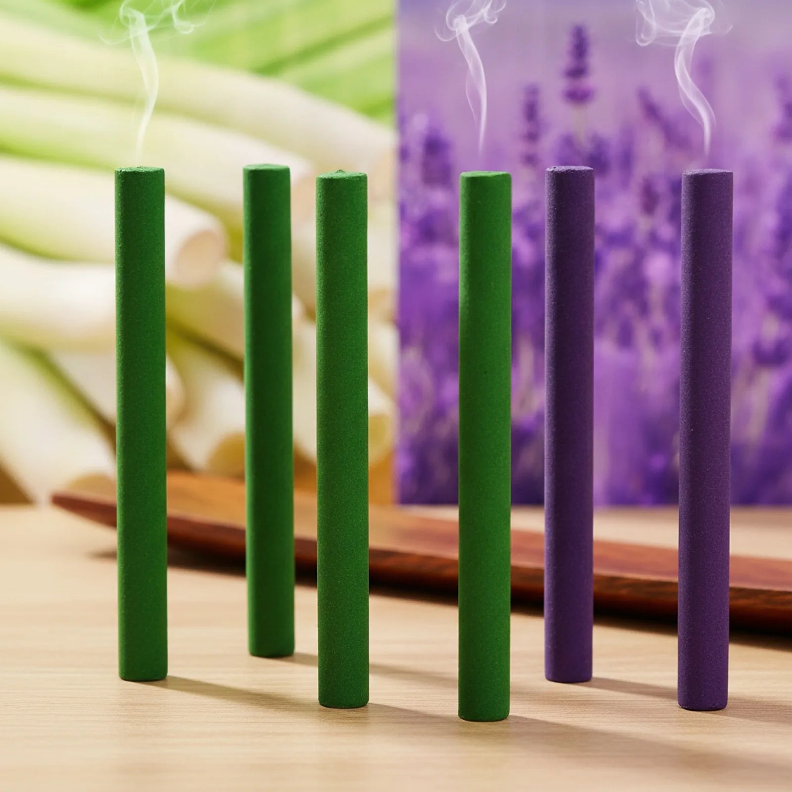 Bâtons d'Encens Double Parfum Lavande Citronnelle