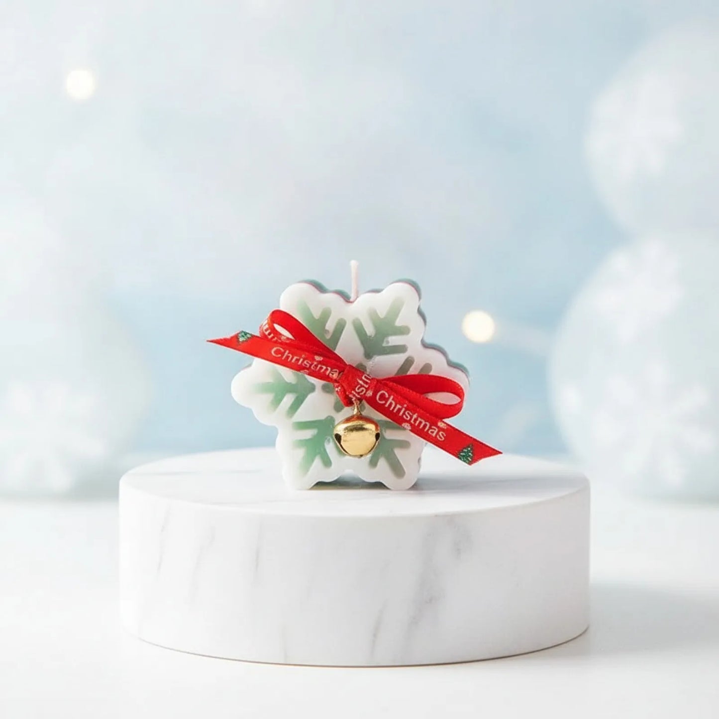 Bougie Aromatique Festive Hivernale