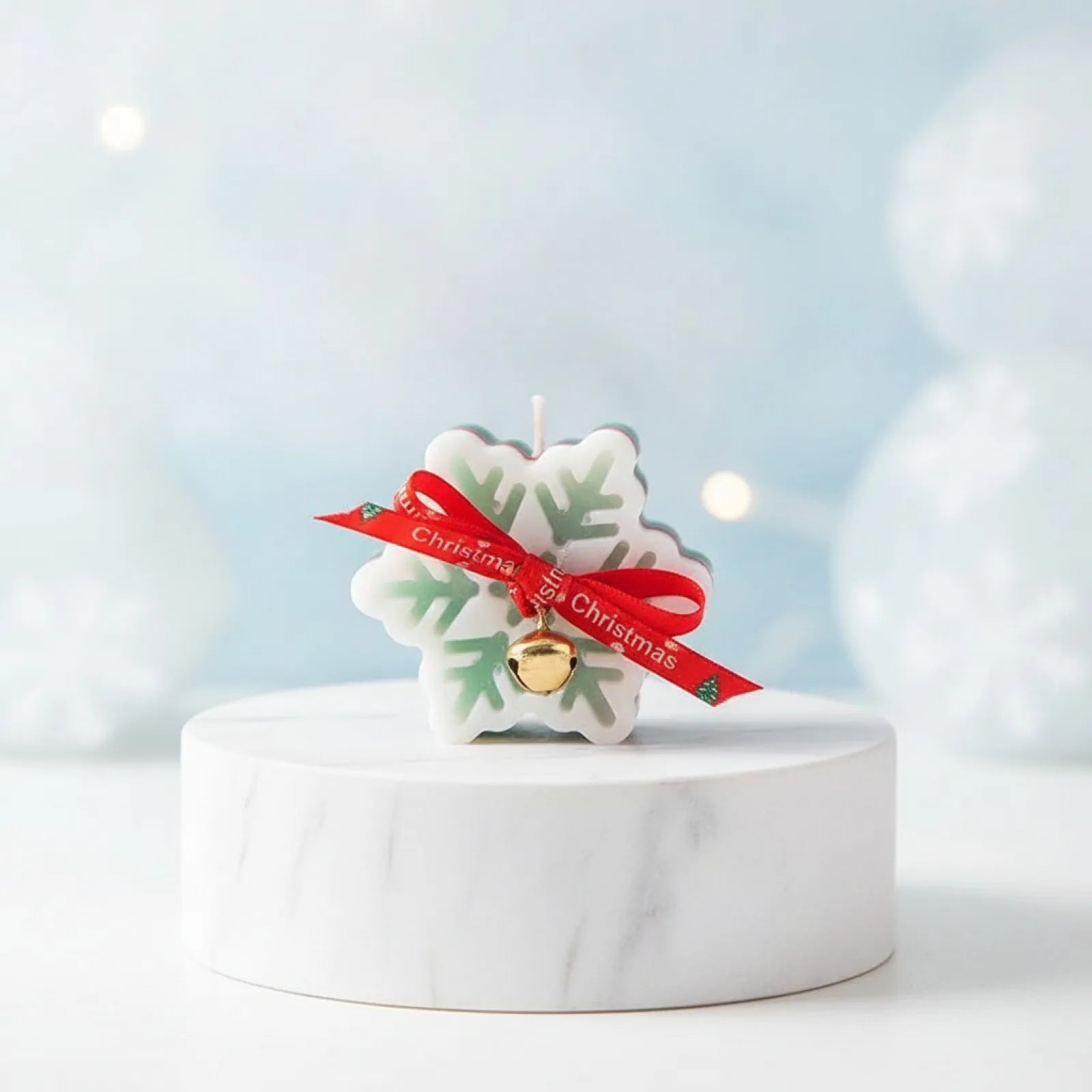 Bougie Aromatique Festive Hivernale
