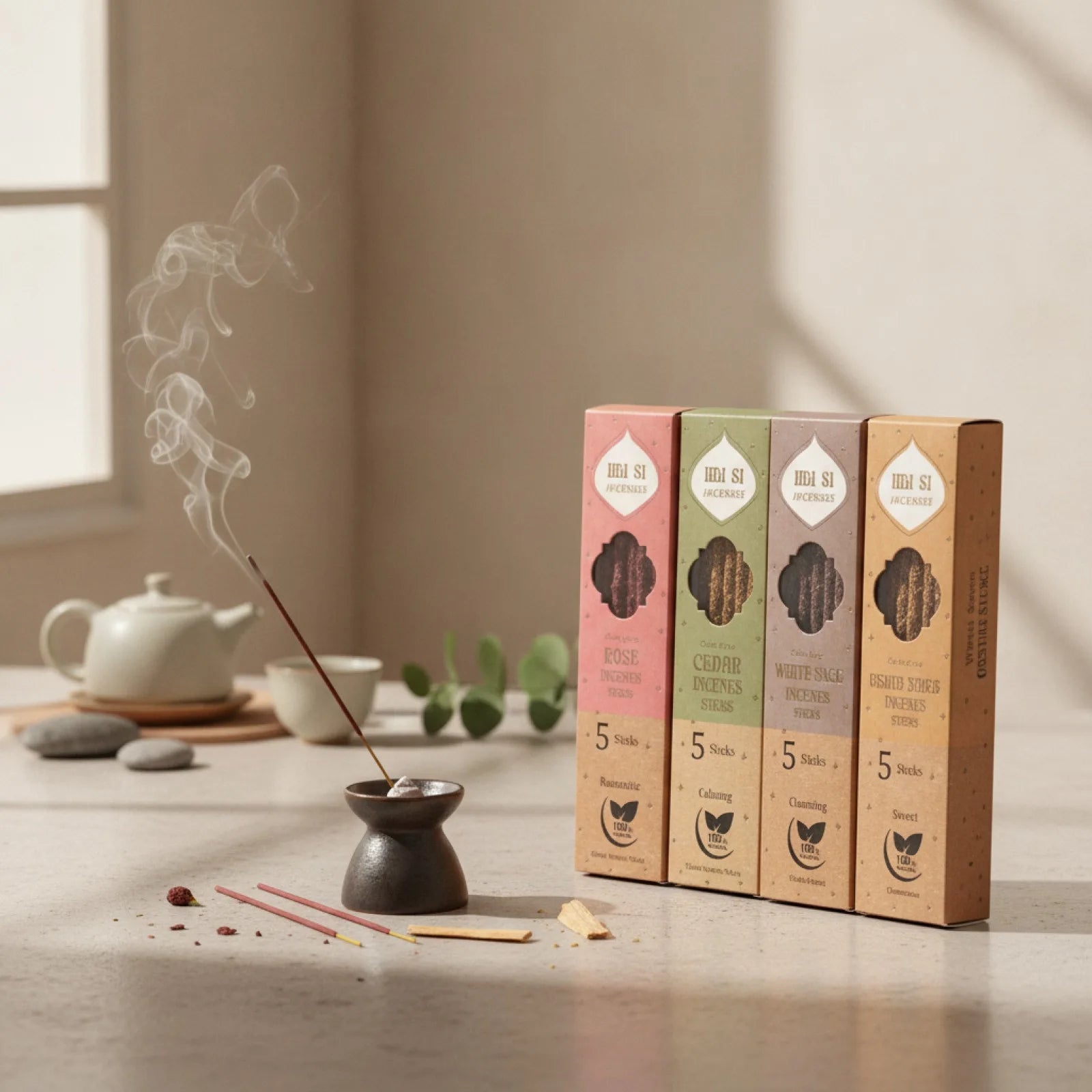 Encens Naturels Artisanaux - Aromathérapie & Bien-être