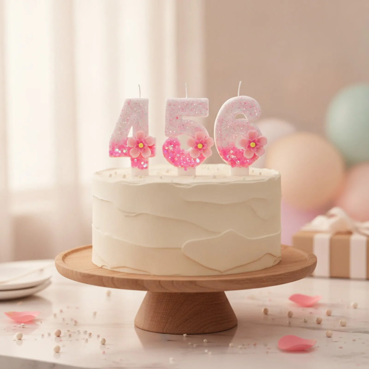 Bougies d'Anniversaire Créatives et Modernes