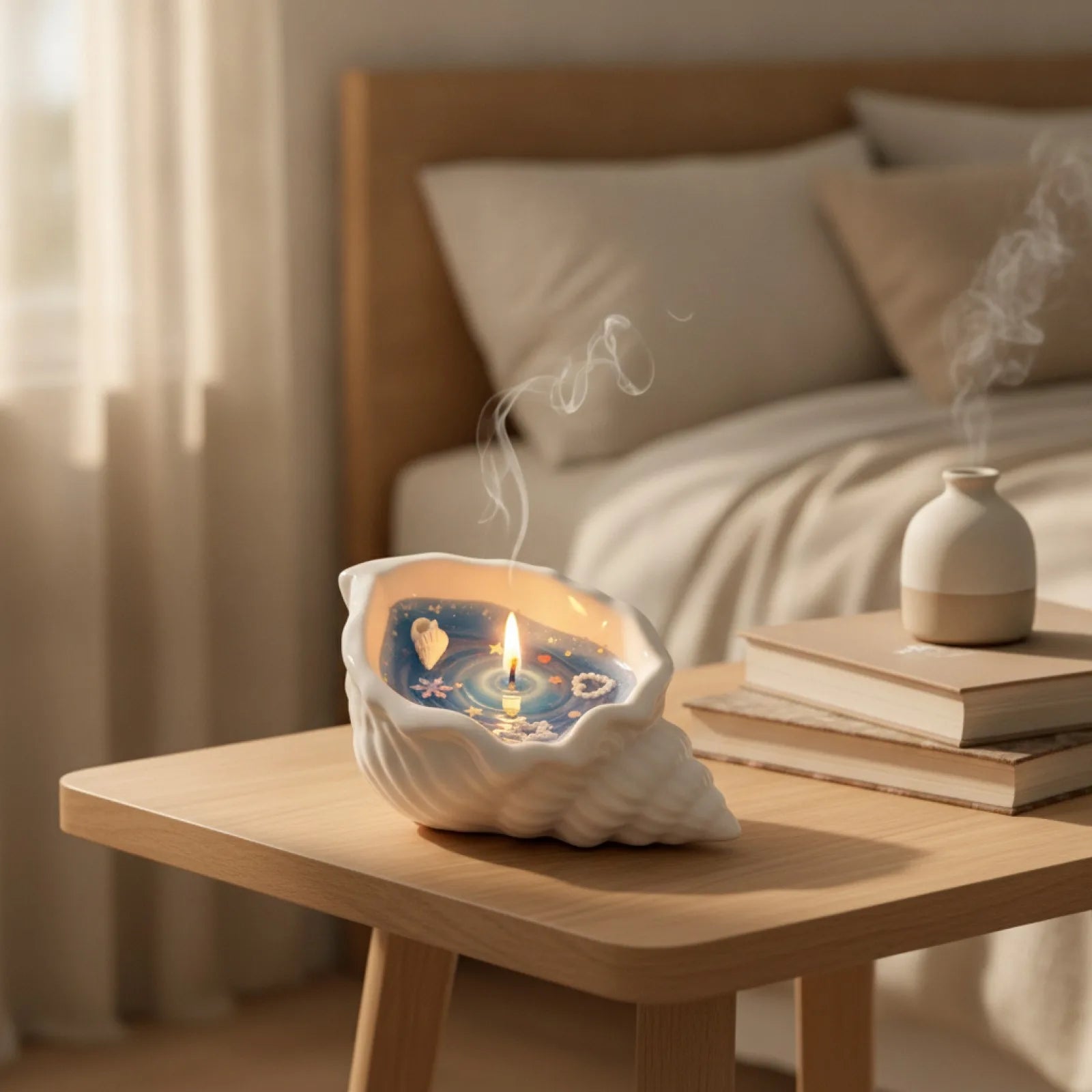 Bougie Coquillage Parfumée "Ocean Tune"