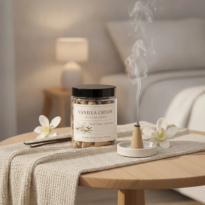 Encens Vanille-Beurre : Ambiance Chaleureuse et Apaisante