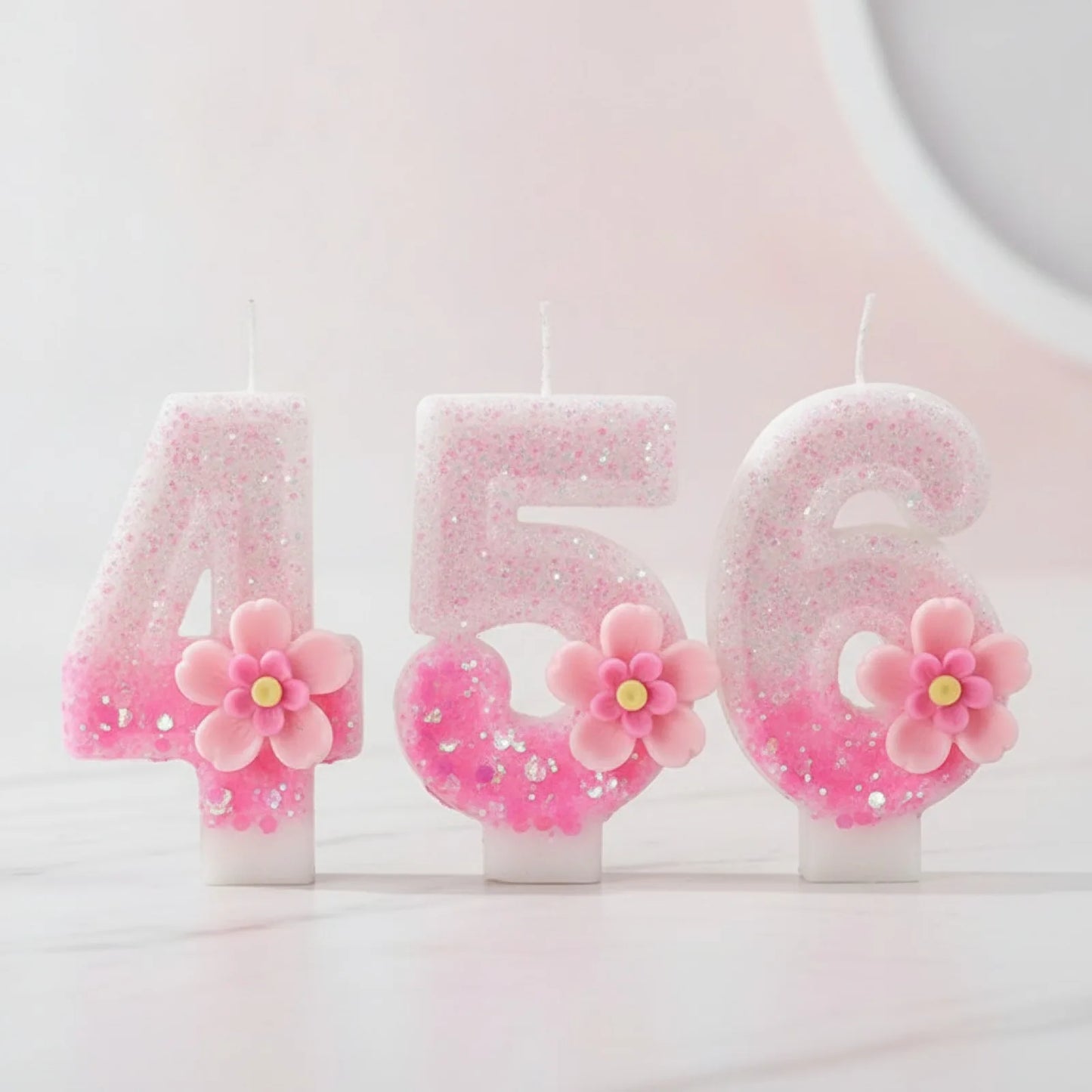 Bougies d'Anniversaire Créatives et Modernes