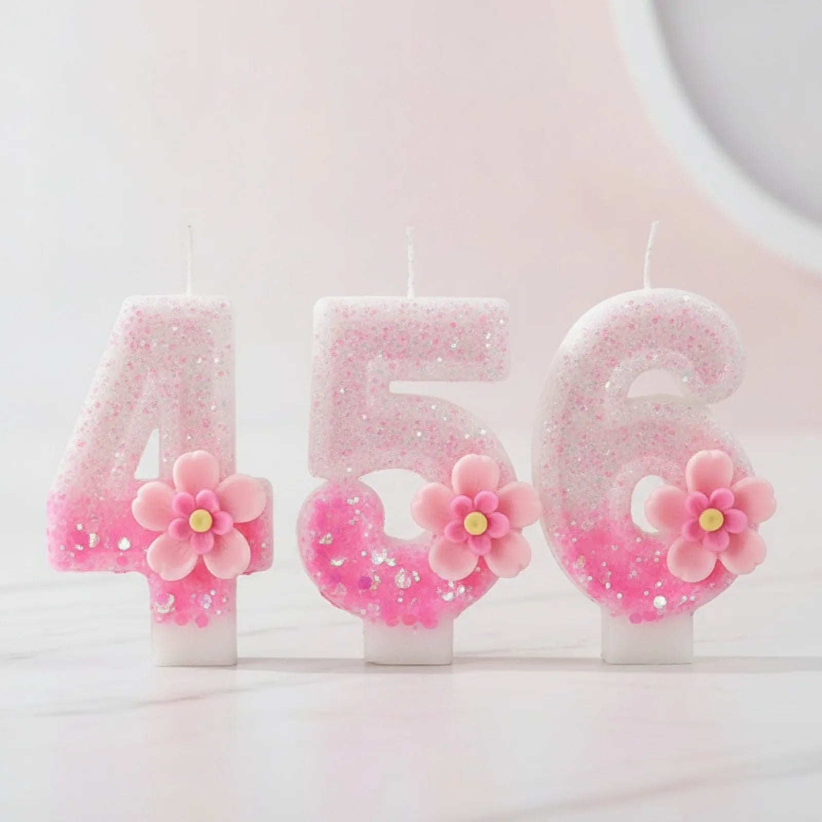 Bougies d'Anniversaire Créatives et Modernes