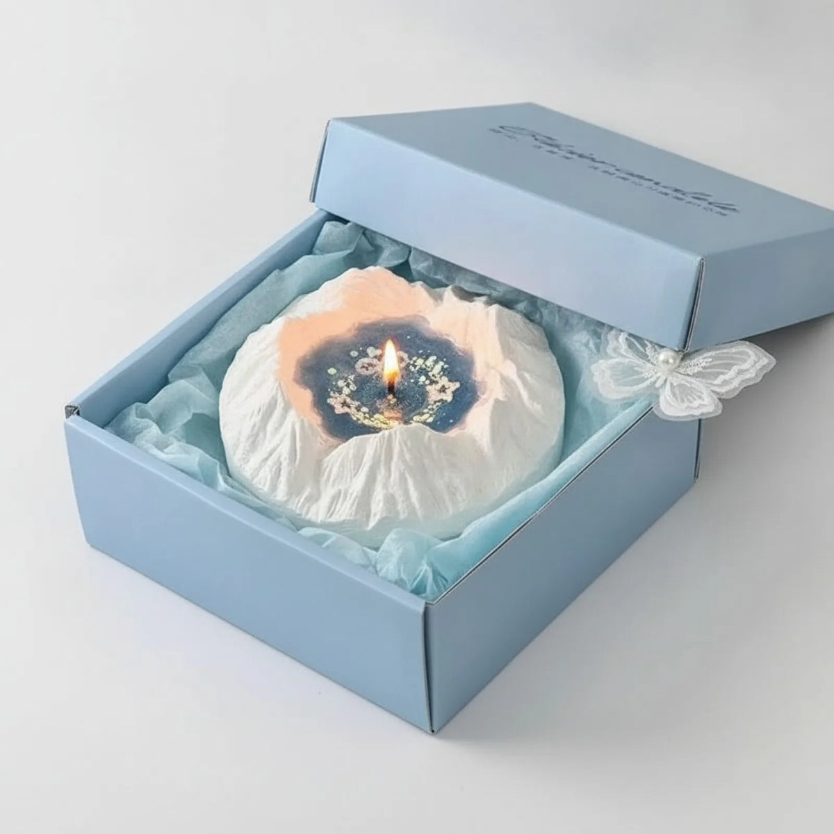 Bougie Parfumée Glacier : Élégance & Sérénité