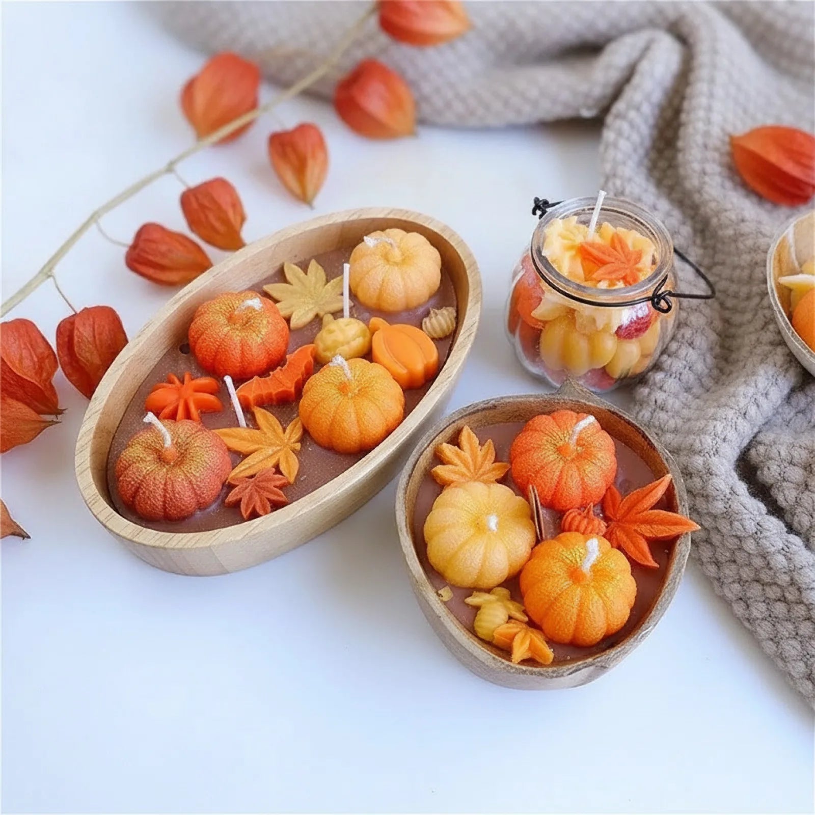 Bougie Artisanale Pumpkin Spice - Ambiance Automnale