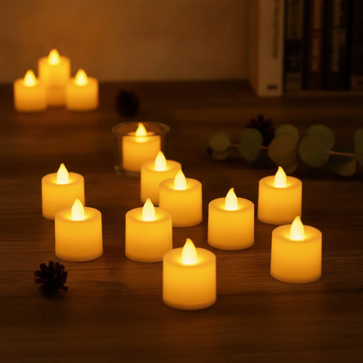 Bougies LED Vacillantes : Ambiance Magique & Sécurisée